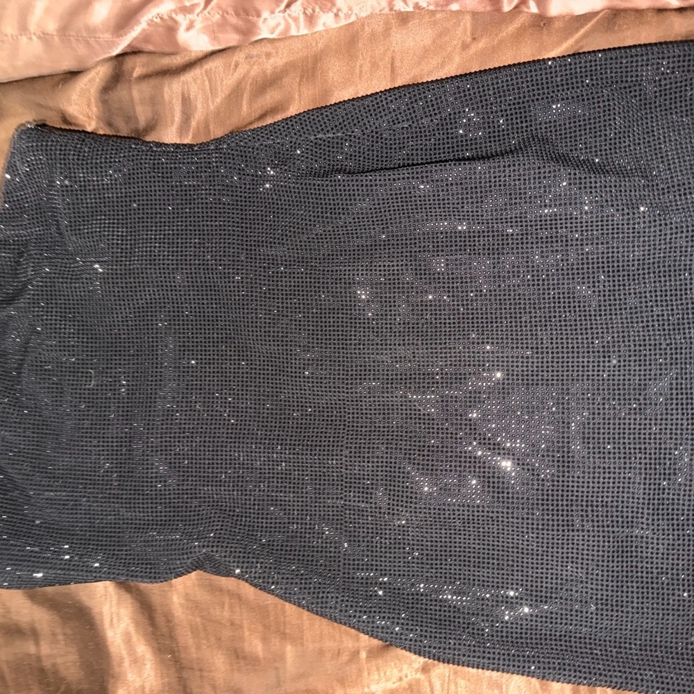 Forever 21 Black Strapless Dress